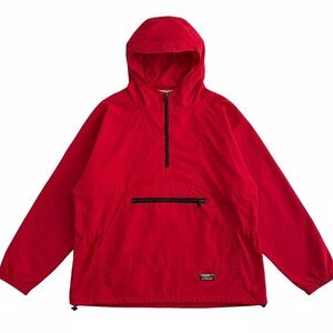 Vintage L.L.Bean Pullover Anorak Windbreaker Hooded Packable Jacket